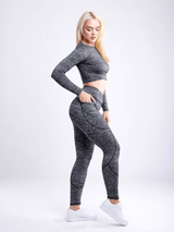JupiterGear Long-Sleeve Crop Top from Jupiter Gear