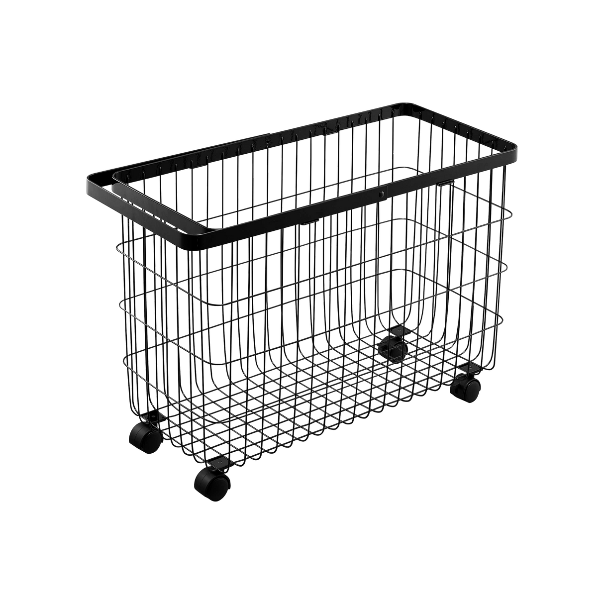 Rolling Wire Basket (14.8" H)  - Steel from Yamazaki Home
