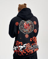 Devil Blood Embroidery Hoodie from Niepce Inc