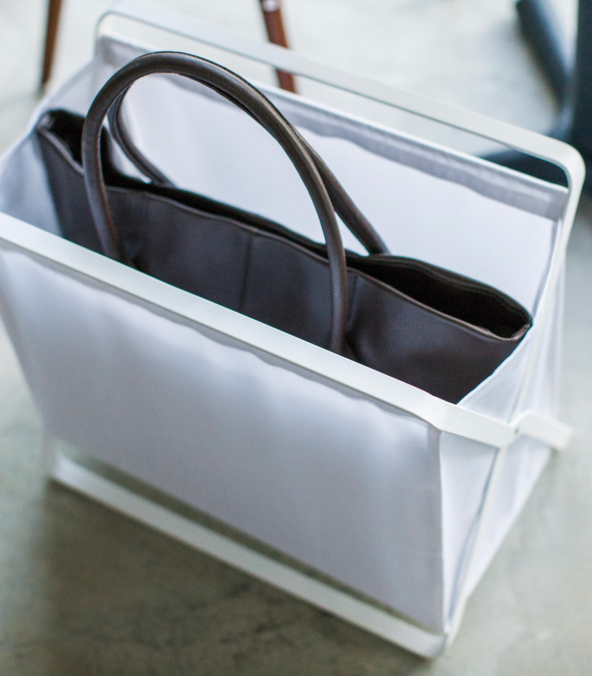 Folding Storage Bin - Steel from Yamazaki Home