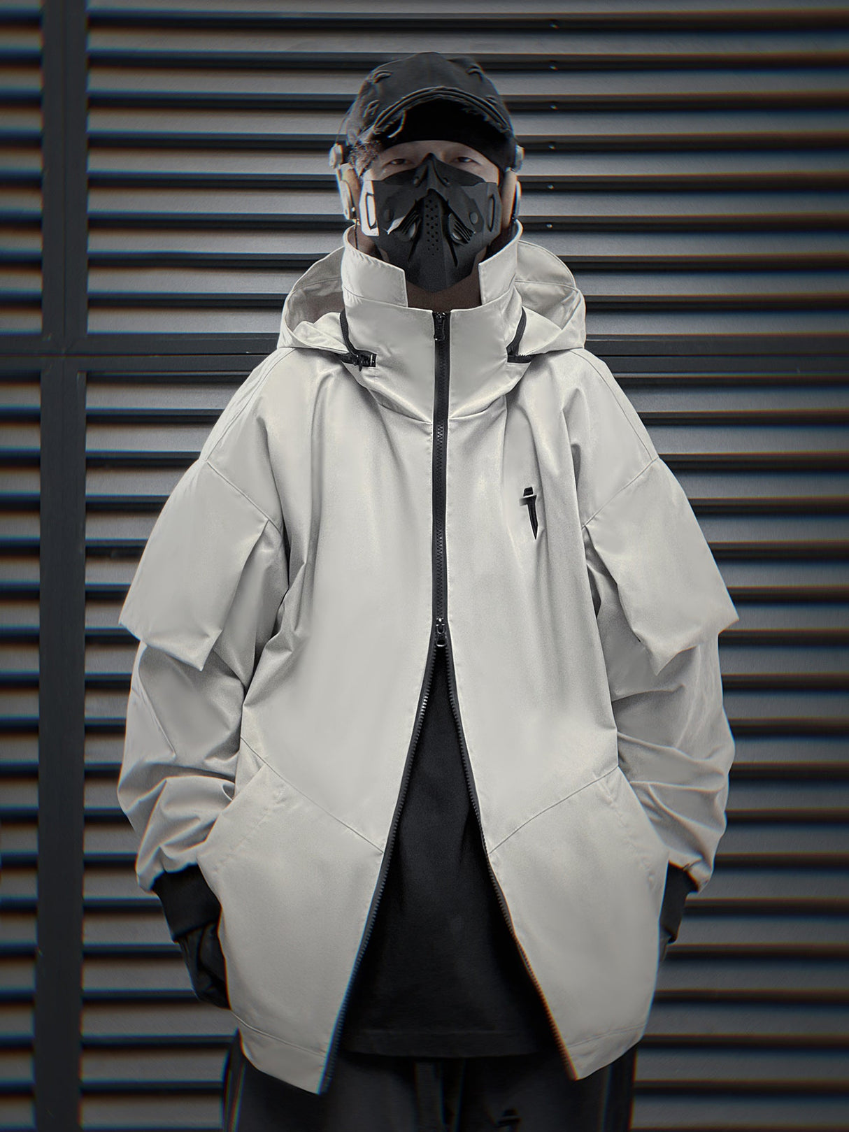 J35 Grey Tech Jacket from Niepce Inc