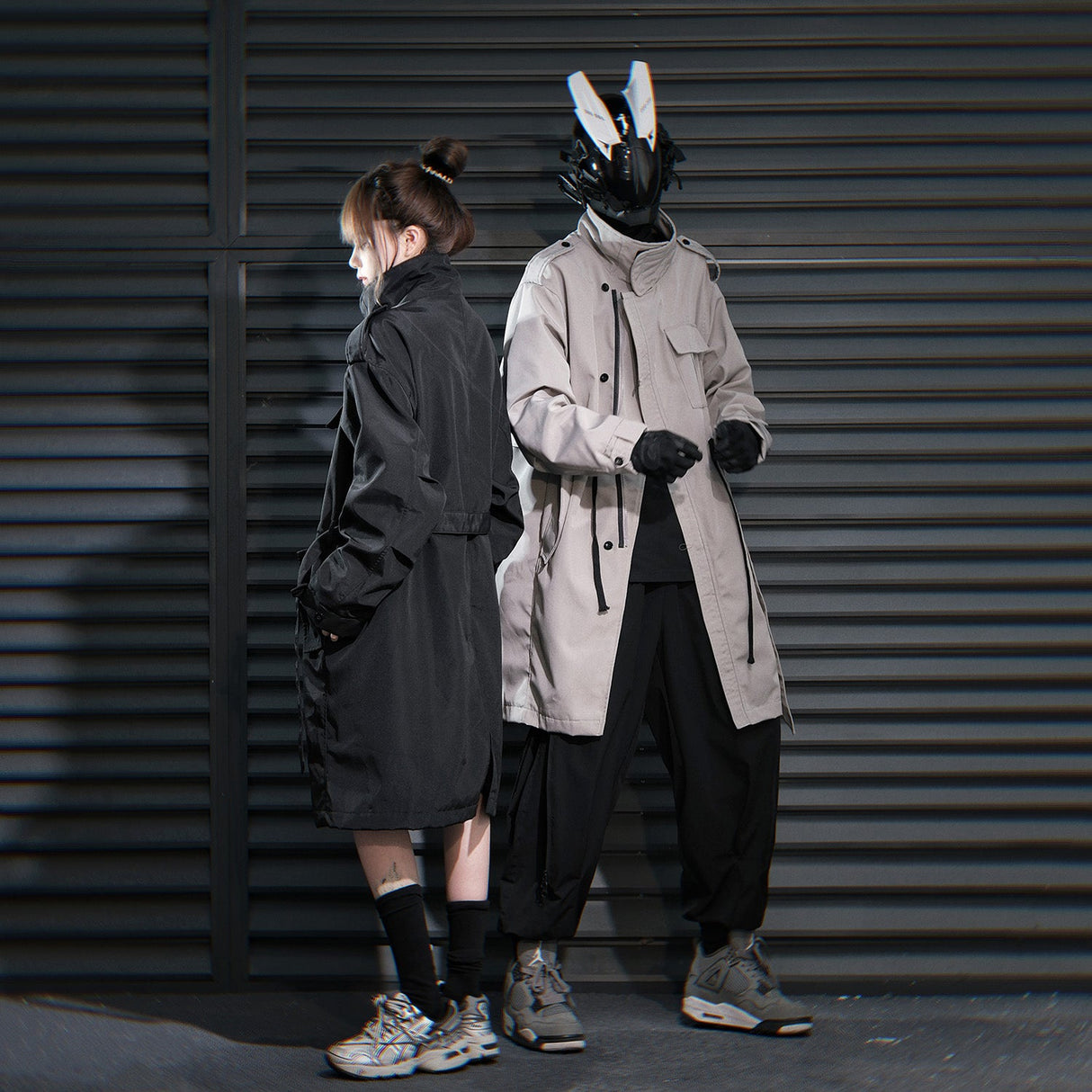 J38 I-Tech Anorak Trench Coat from Niepce Inc
