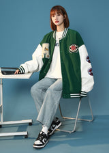 Women's Regress Varsity Jacket from Niepce Inc