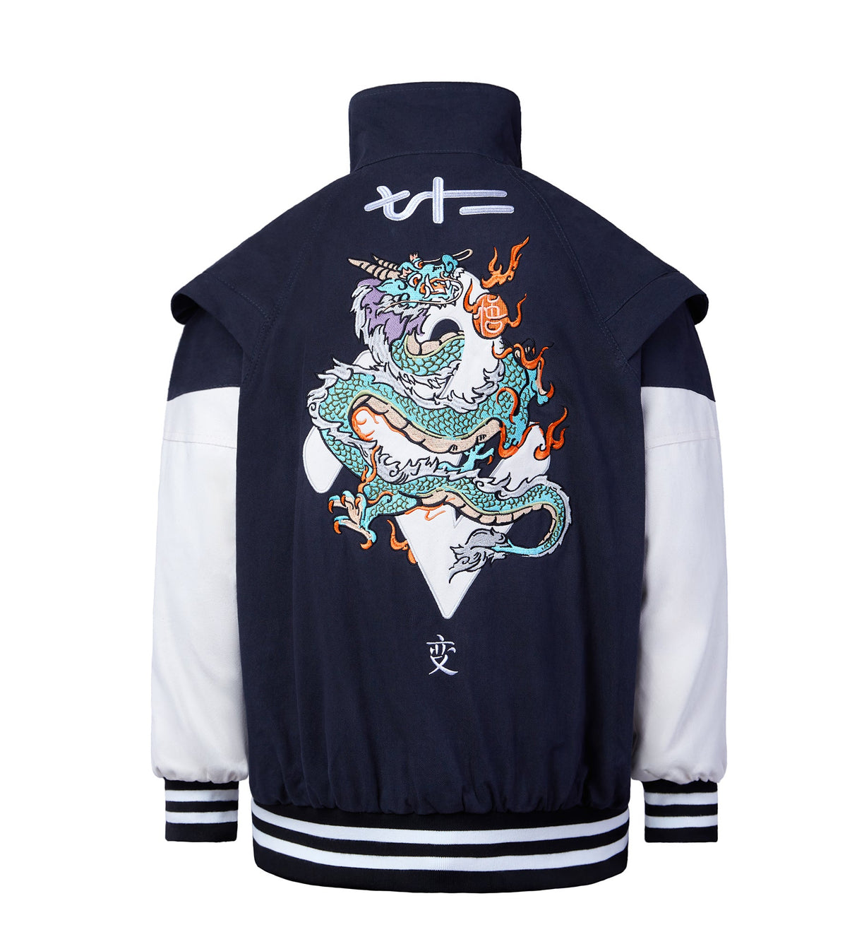 YEJ5 Resting Dragon Embroidery Jacket from Niepce Inc