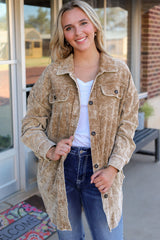 Chic Lapel Long Wool Coat with Pockets. from MsDressly