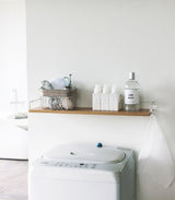 Wall-Mounted Shelf (3" H)  - Wood from Yamazaki Home