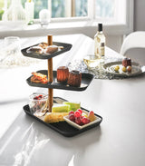 Three-Tier Accessory Tray - Steel from Yamazaki Home