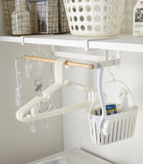Undershelf Hanger - Steel + Wood from Yamazaki Home
