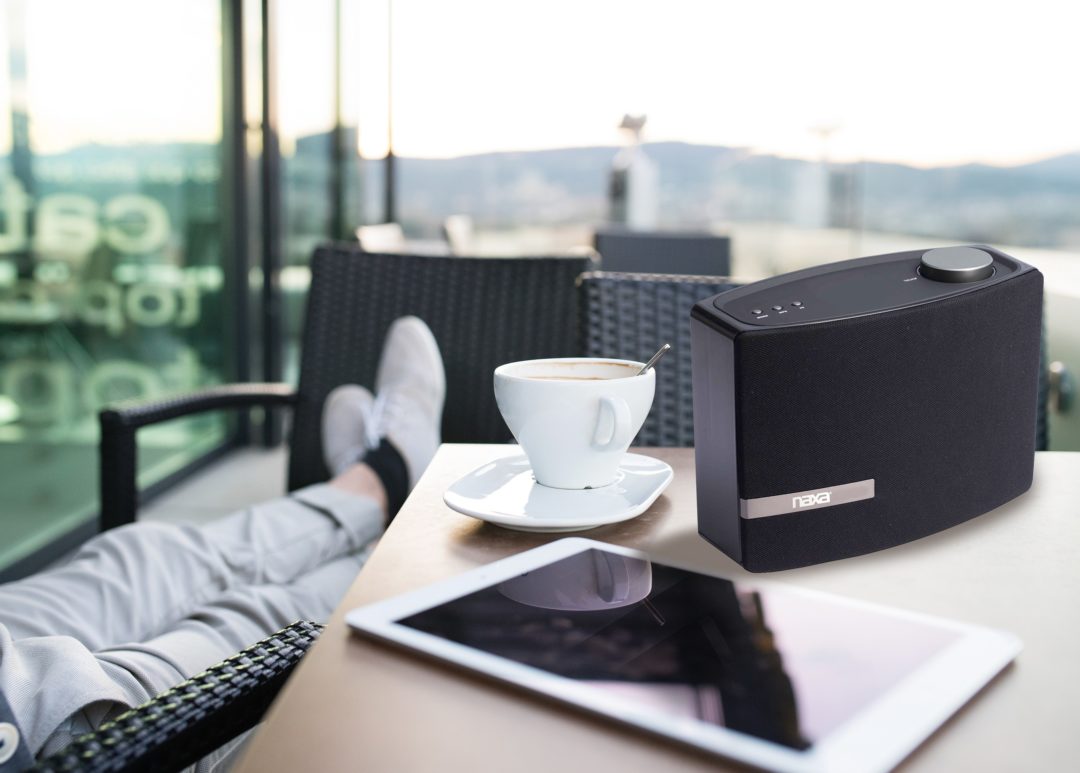 Naxa Wi-Fi & Bluetooth Multi-Room Speaker with Amazon Alexa Voice Control (NAS-5001) from Jupiter Gear Home