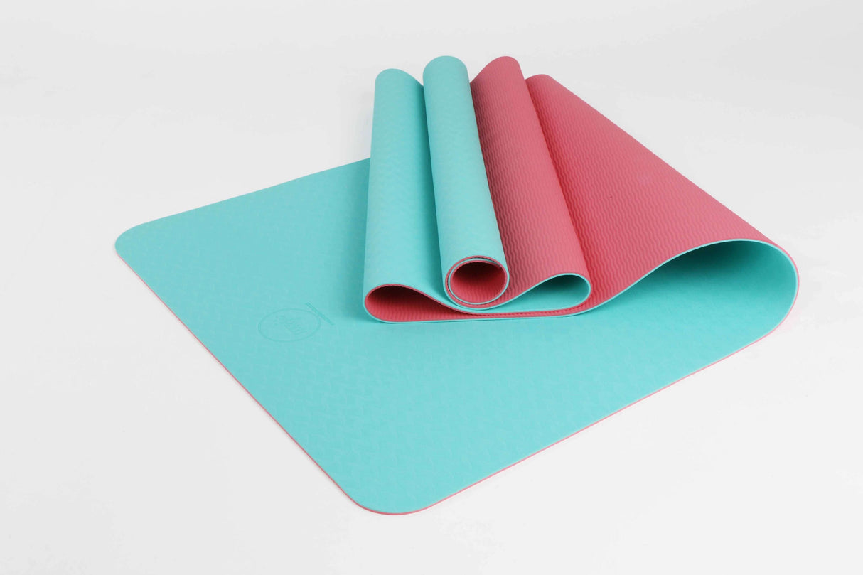 2-Tone TPE Premium Yoga Mat from Jupiter Gear