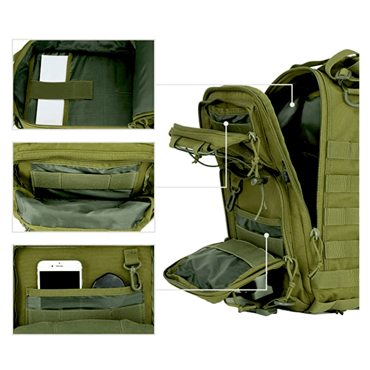 Tactical Medium Sling Range Bag from Jupiter Gear