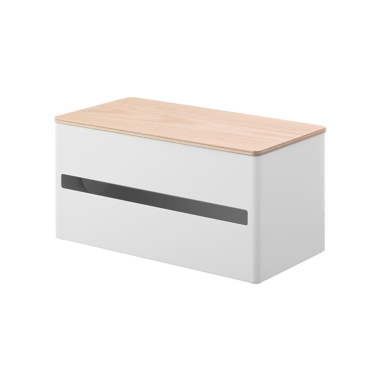 Paper Towel Dispenser - Steel + Wood from Yamazaki Home
