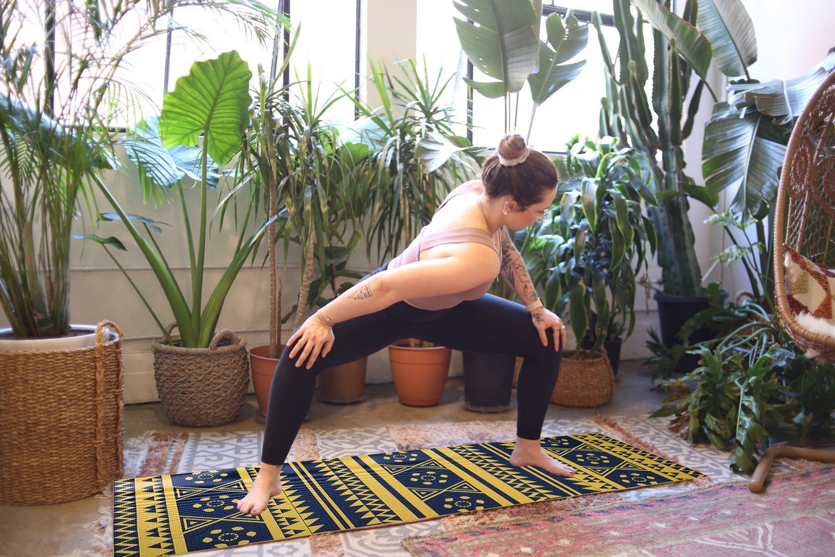 Maji Sports Printed PVC Yoga Mat from Jupiter Gear Home