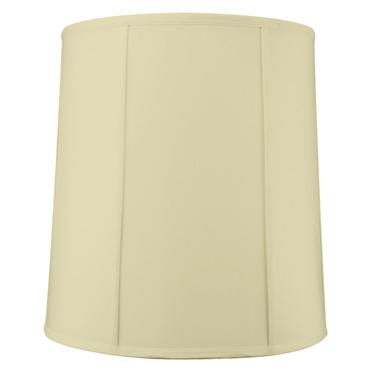 Large 14"x16"x17" Drum Lampshade Egg Shell Shantung, Large Cylinder Replacement Lamp Shade for Tall Table Lamps from LampsUSA