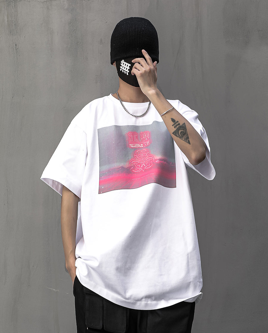 Atom Bomb Faded Tee from Niepce Inc