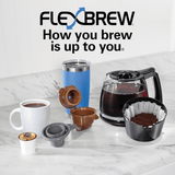 Hamilton Beach FlexBrew Trio K-Cup/12-Cup/Single Serve Coffee Maker from Jupiter Gear Home