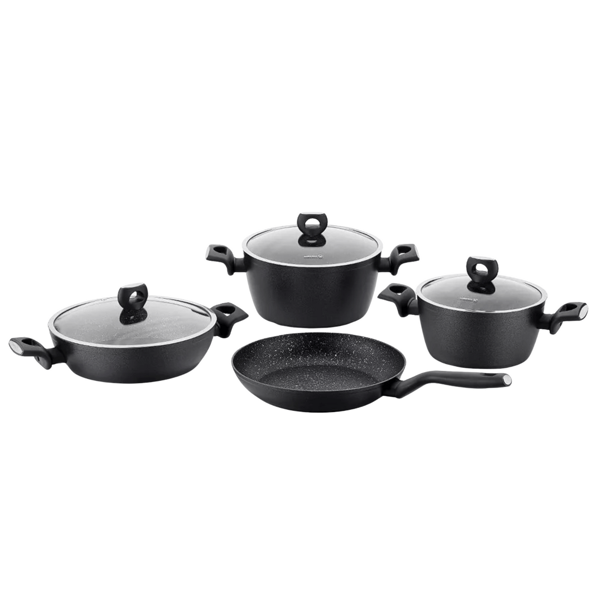 Korkmaz Nora 7 Piece Aluminum Non Stick Cookware Set from Jupiter Gear Home