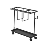 Fitness Equipment Storage Cart - Steel from Yamazaki Home