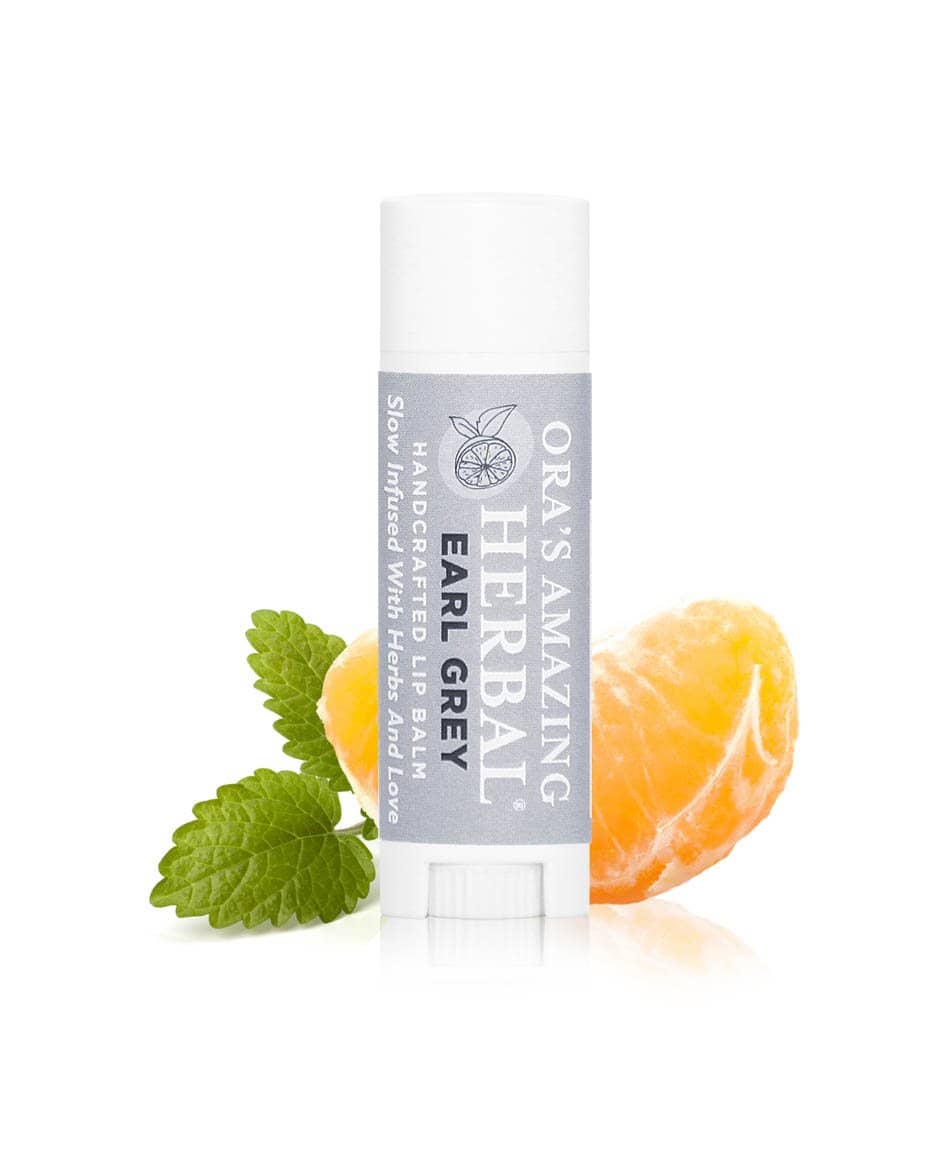 Natural Lip Balm, Herbal Infused, Earl Grey from Ora's Amazing Herbal