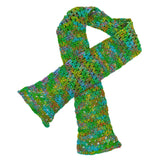 Early Spring Scarf Knitting and Crochet Pattern from Darn Good Yarn