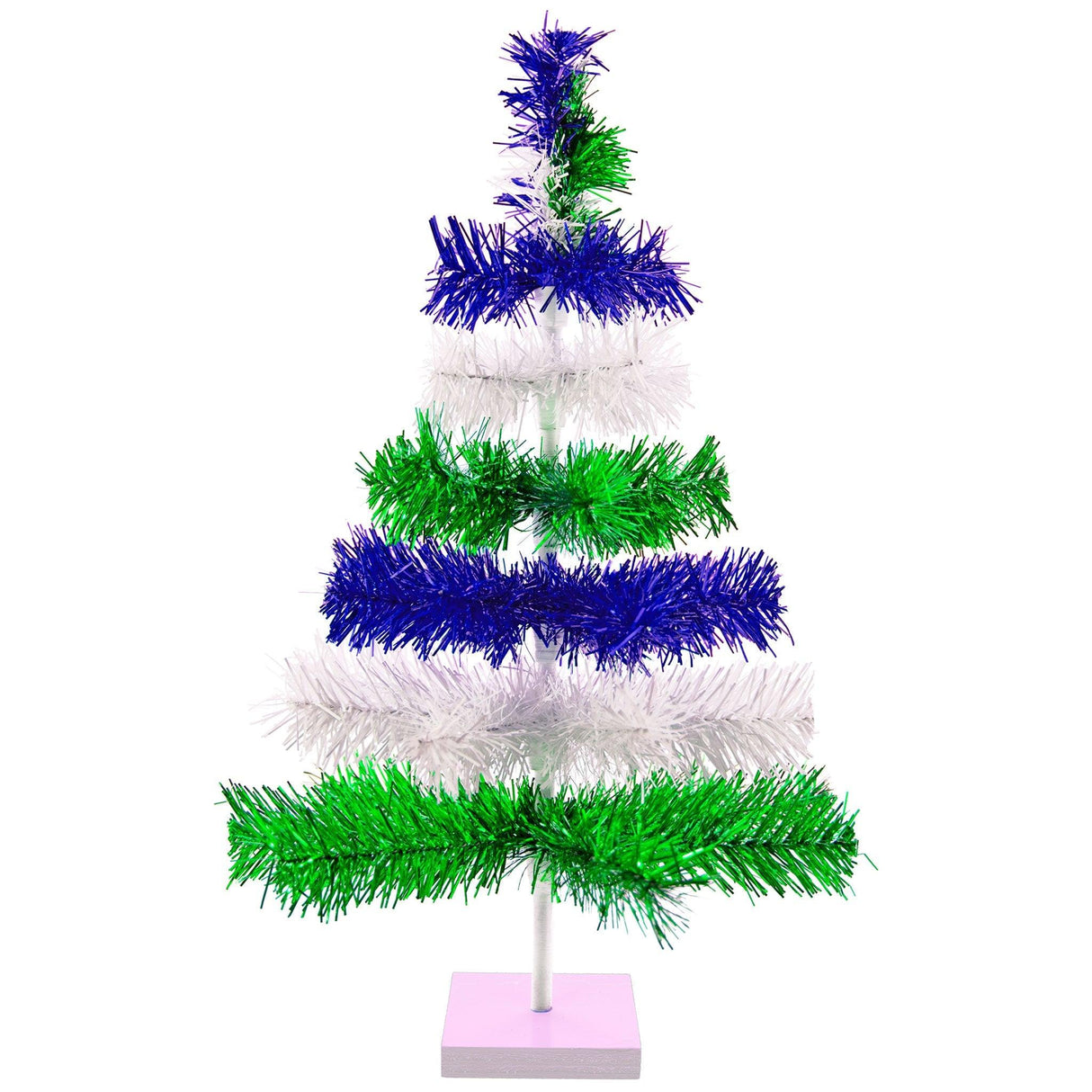 Earth Day Layered Tinsel Trees from Lee Display