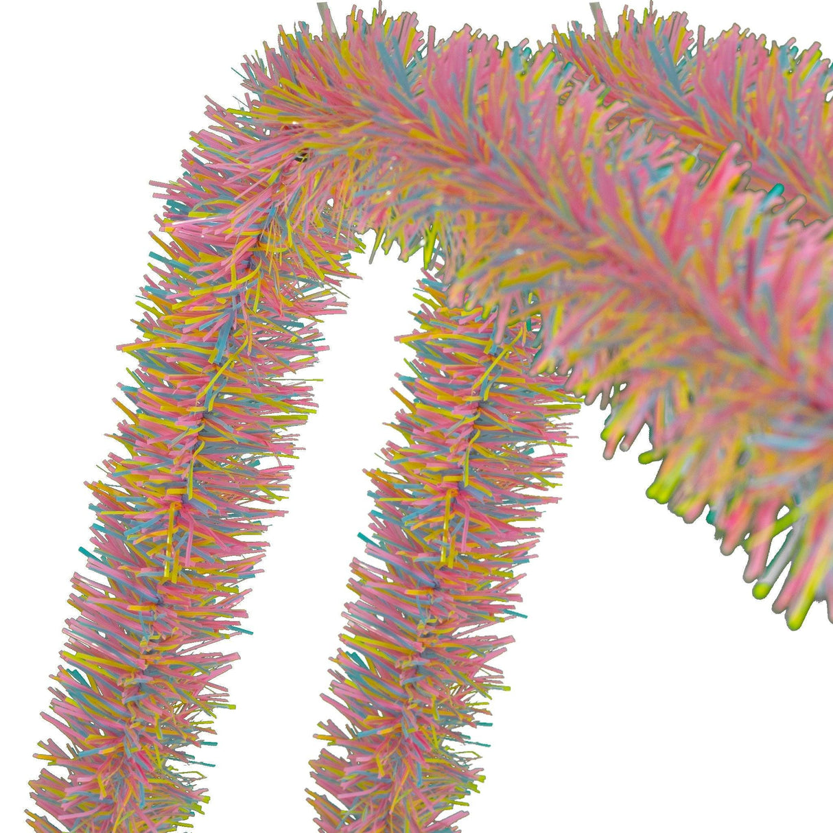 Easter Multicolor Tinsel Garland from Lee Display