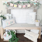 BUNDLE DEAL: Easter Season Panels (4 pack) SAVE!!!: PASTEL EGGS / EASTER TRUCK / CARROTS / HE IS RISEN From PillowPanels