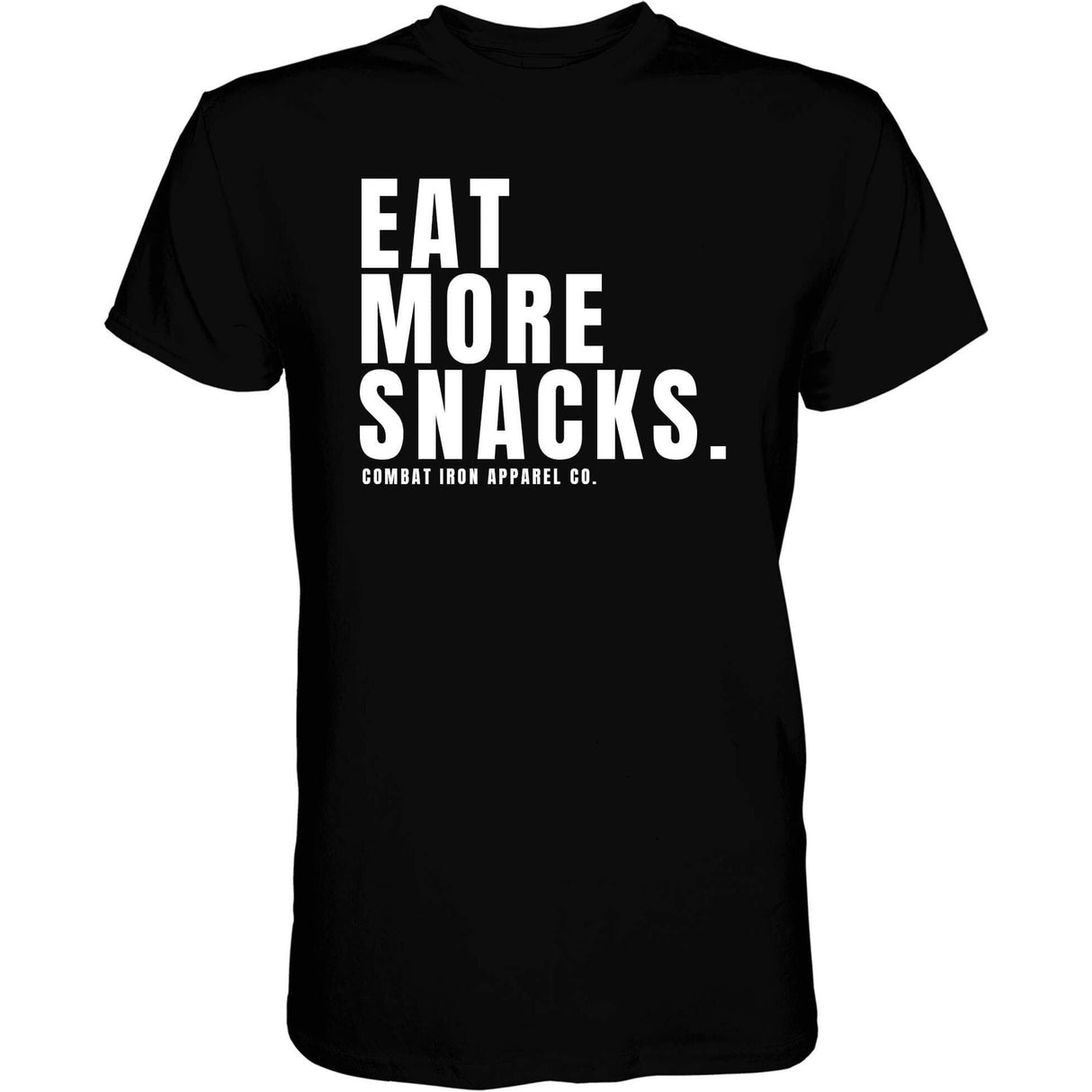 Eat More Snacks Men's T-Shirt From Combat Iron Apparel