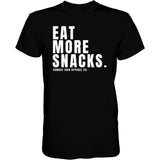 Eat More Snacks Men's T-Shirt From Combat Iron Apparel