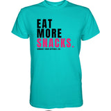 Eat More Snacks Men's T-Shirt From Combat Iron Apparel