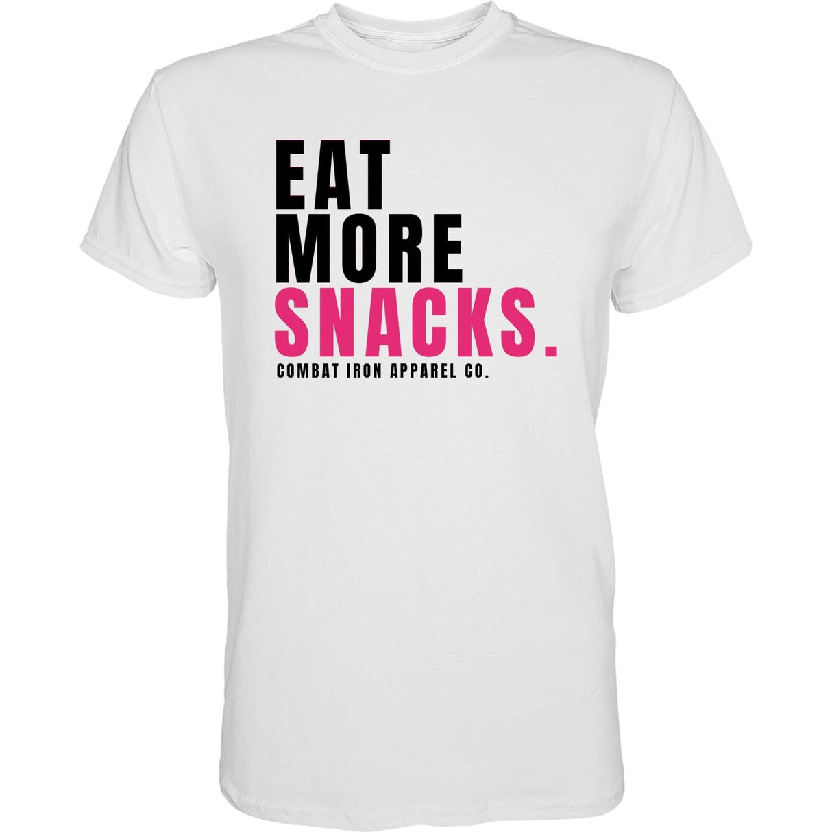 Eat More Snacks Men's T-Shirt From Combat Iron Apparel