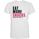 Eat More Snacks Men's T-Shirt From Combat Iron Apparel