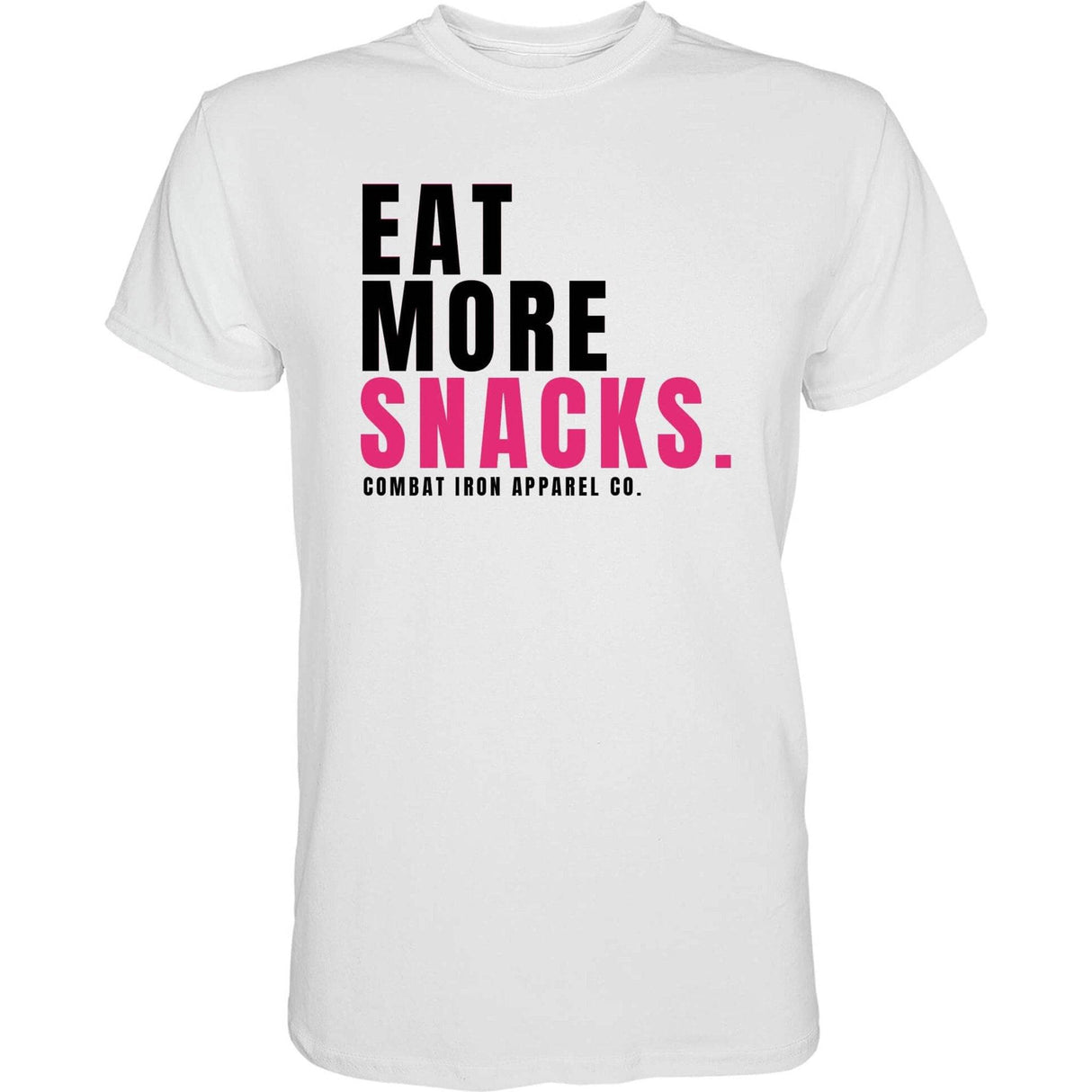Eat More Snacks Men's T-Shirt From Combat Iron Apparel