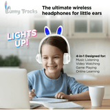 HyperGear Bunny Tracks Wireless Light-Up Headphones from Jupiter Gear Home