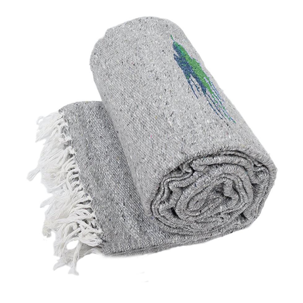 Heather Grey Baja Thunderbird Blanket from West Path