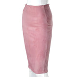 Eco-Suede Pencil Skirt from Kawaii Stop