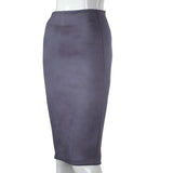 Eco-Suede Pencil Skirt from Kawaii Stop