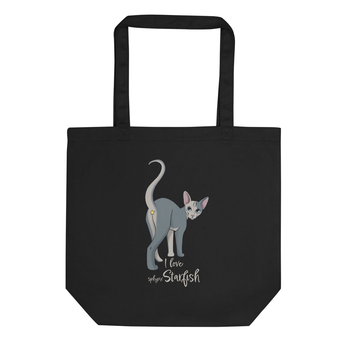 "I LOVE SPHYNX STARFISH" ECO TOTE from ReNewedPet