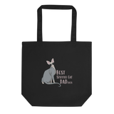 "BEST SPHYNX CAT DAD" ECO TOTE from ReNewedPet