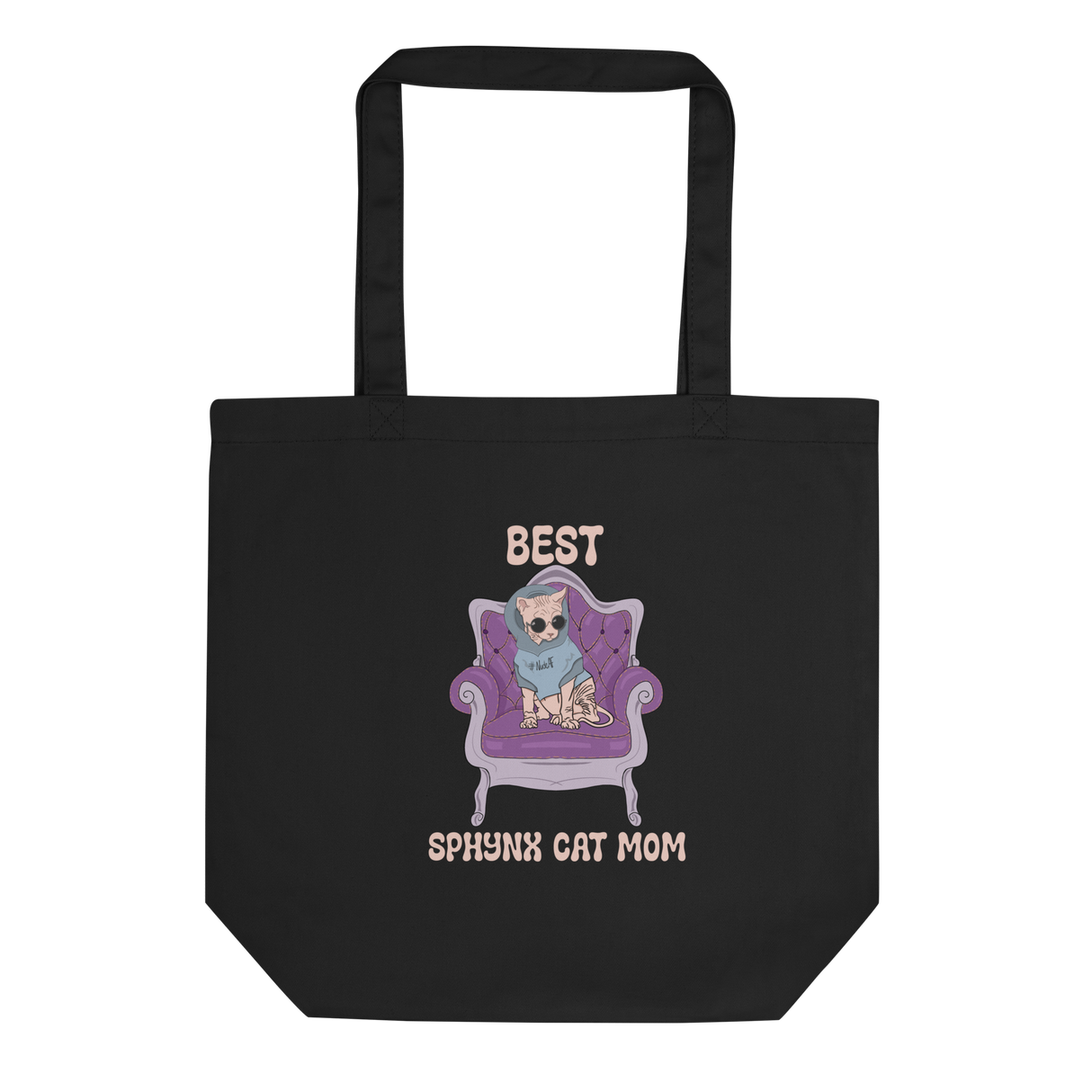 "BEST SPHYNX CAT MOM" ECO TOTE from ReNewedPet