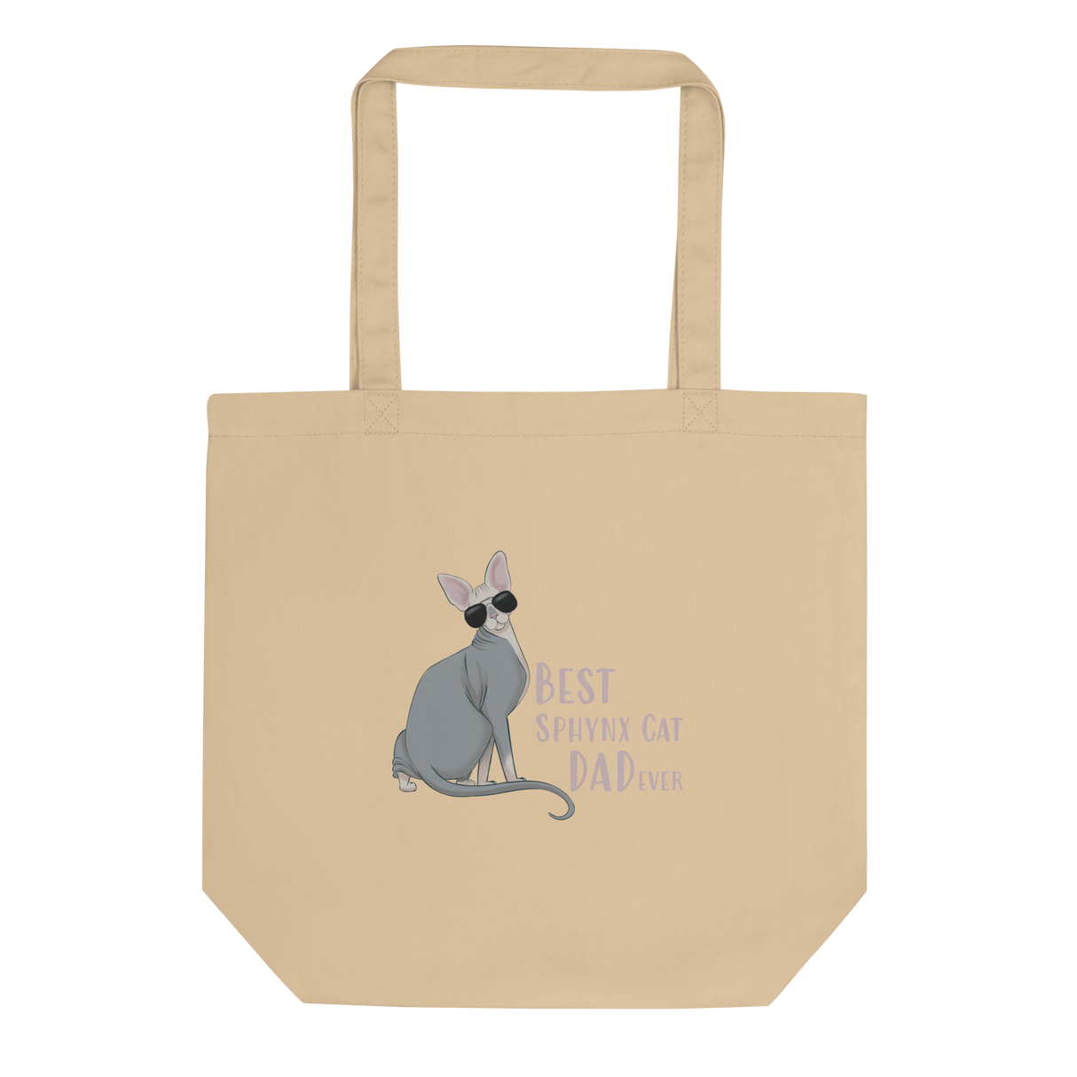 "BEST SPHYNX CAT DAD" ECO TOTE from ReNewedPet