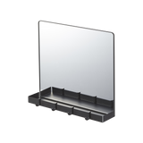 Magnetic Mirror with Storage Rack - Glass from Yamazaki Home