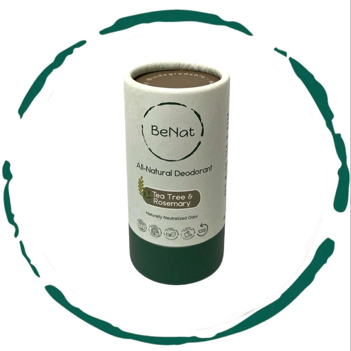 All Natural, Plastic-Free Deodorants from BeNat