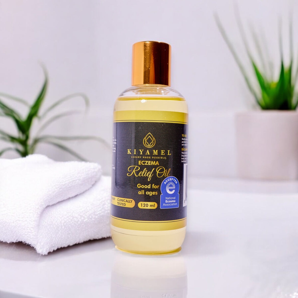 Eczema Relief Adult Oil | Your Natural Solution for Eczema-Prone Skin From Kiyamel