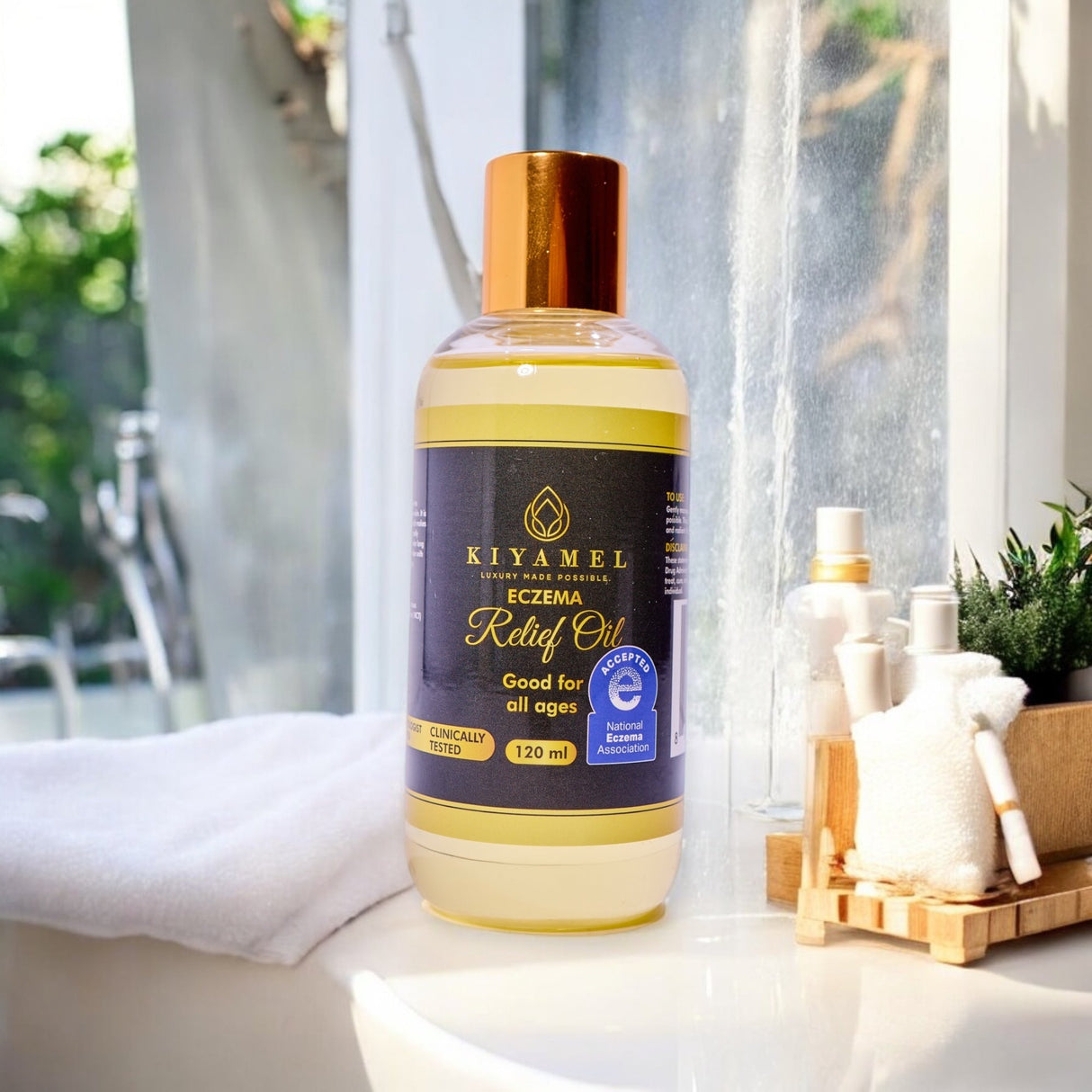 Eczema Relief Adult Oil | Your Natural Solution for Eczema-Prone Skin From Kiyamel