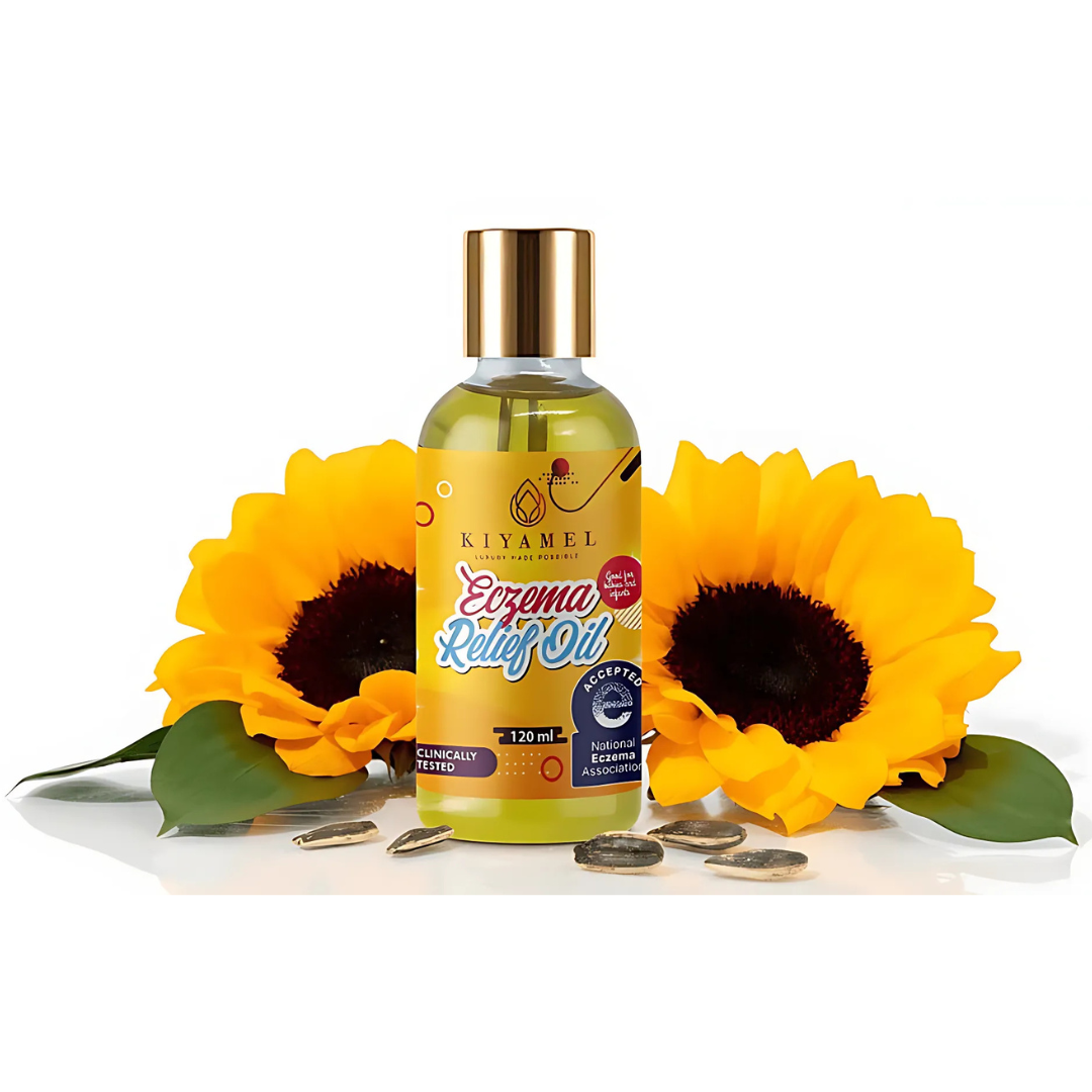 Eczema Relief Oil| Natural Soothing Solution for Eczema-Prone Skin From Kiyamel