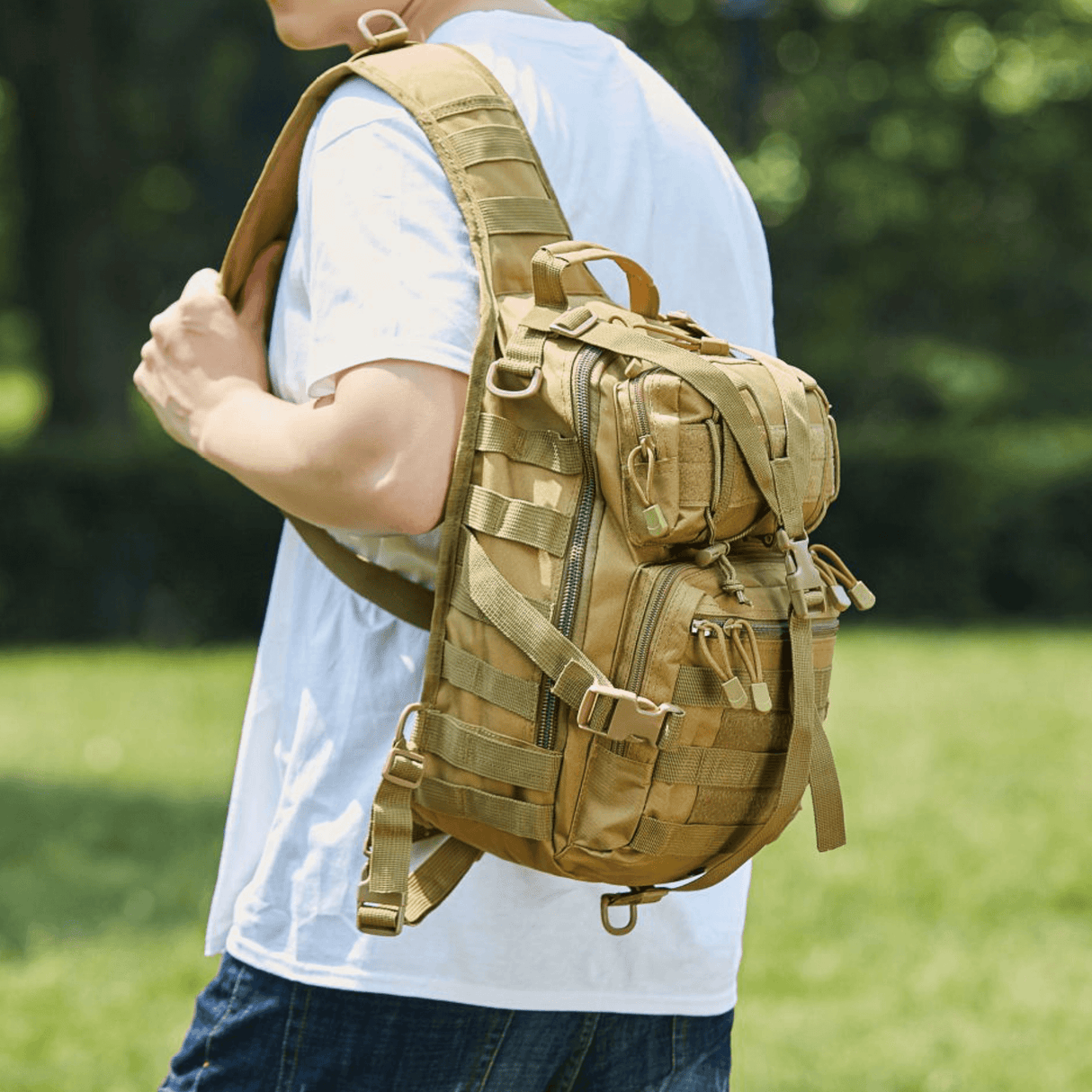 Tactical Medium Sling Range Bag from Jupiter Gear