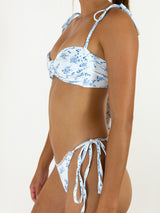 MONTAUK REVERSIBLE BIKINI TOP - BLUE from ELYSIIAN