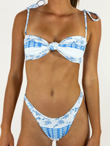 MONTAUK REVERSIBLE BIKINI BOTTOM - BLUE from ELYSIIAN