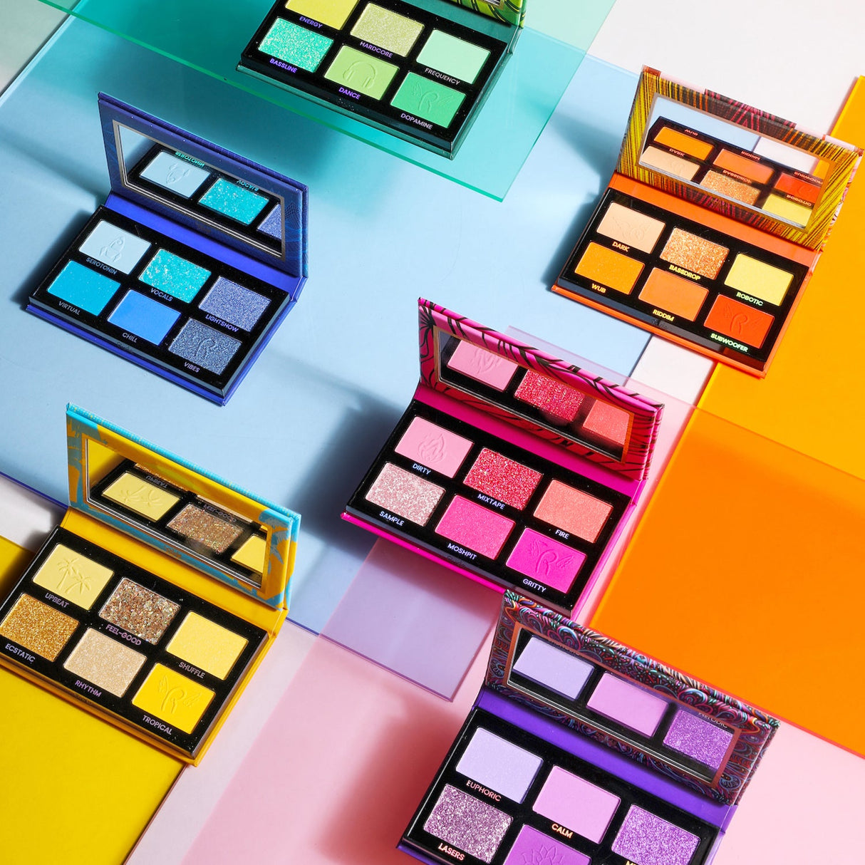 EDM Collection Palette from Rude Cosmetics